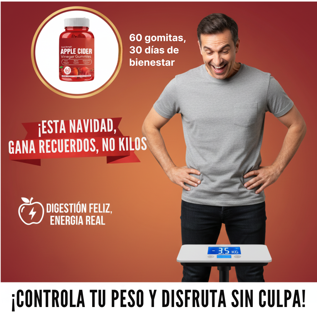 Gomitas KETO Sidra de Manzana