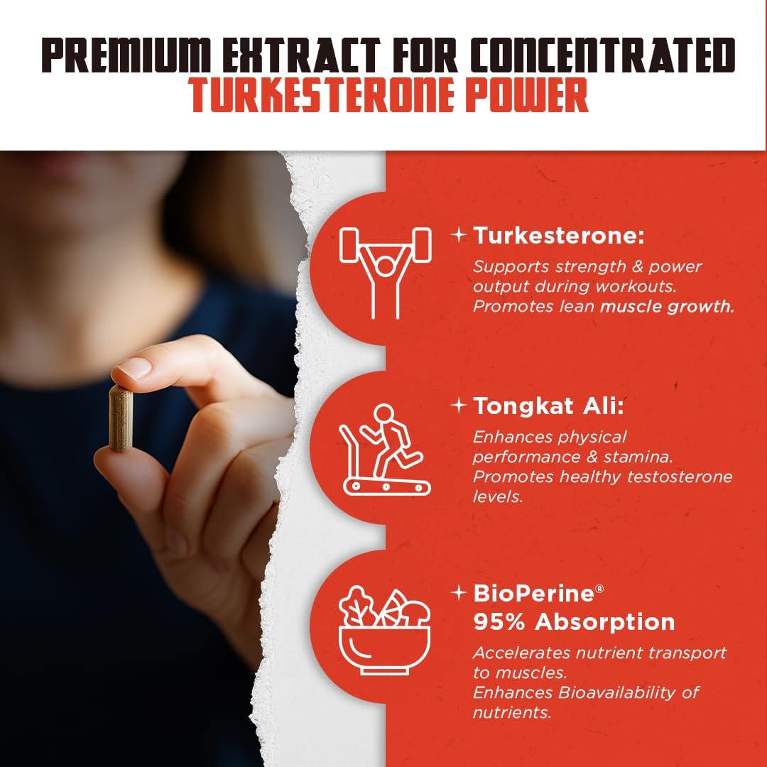 TURKESTERONE Aumento Muscular
